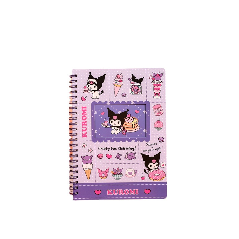 Sổ Tay Sê-Ri Sanrio / Sổ Tay In Hoạt Hình / Sổ Cuộn