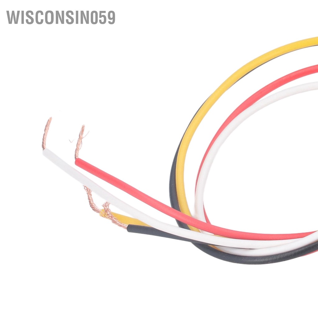 Wisconsin059 Fog Light Switch Reserved Hole Stable Heat Resistant Polishing Treatment Lamp for Vehicles 12V 10A