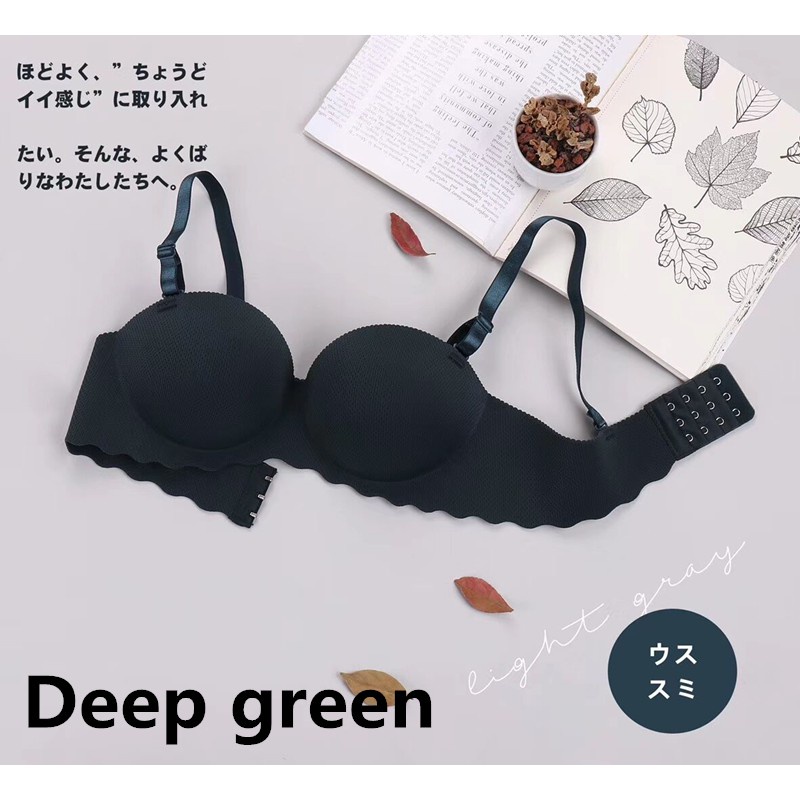 Áo bra nâng ngực dày dặn không gọng có lỗ thông khí cho nữ