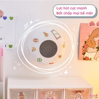 Loa Bluetooth Không Dây Mini Cute Dễ Thương Chống Nước Giá Rẻ - Loa Di Động 2in Kiêm Giá Đỡ Điện Thoại