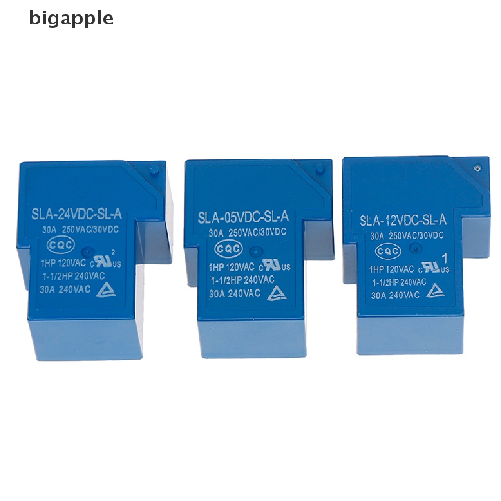 bigapple 5V 12V 24V T90 4 Pin Power Relay SLA-05VDC-SL-A SLA-12VDC-SL-A SLA-24VDC-SL-A RDG