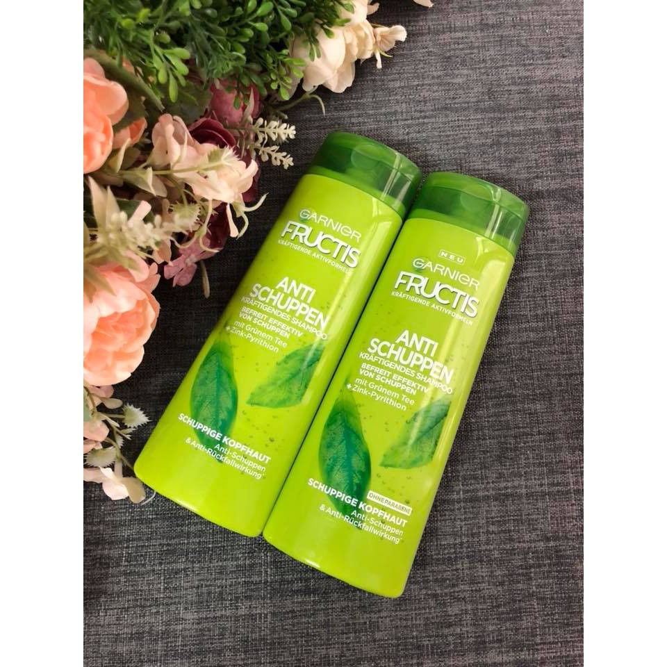 Dầu gội đầu trị gàu Garnier Fructis Anti Shuppen Shampoo