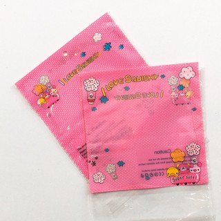 Free ship đơn 99k - túi đựng squishy kich cỡ 14x14 cm