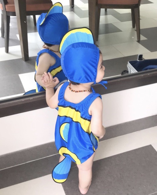 Bộ đồ bơi/bikini cá nemo cho bé trai/ bé gái