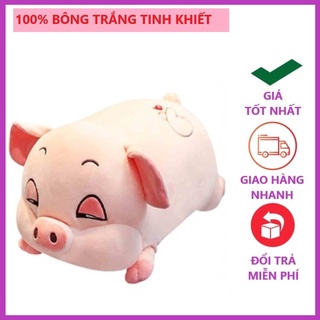 Gấu Bông Heo Mắt Híp, Lợn Phê Cần Siêu Yêu, gối ôm quà tặng cho bé ý nghĩa