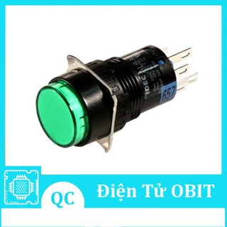 Nút Nhấn Đề 20mm-24VDC AL6- M Nhấn Nhả Có Đèn Nhiều Màu
