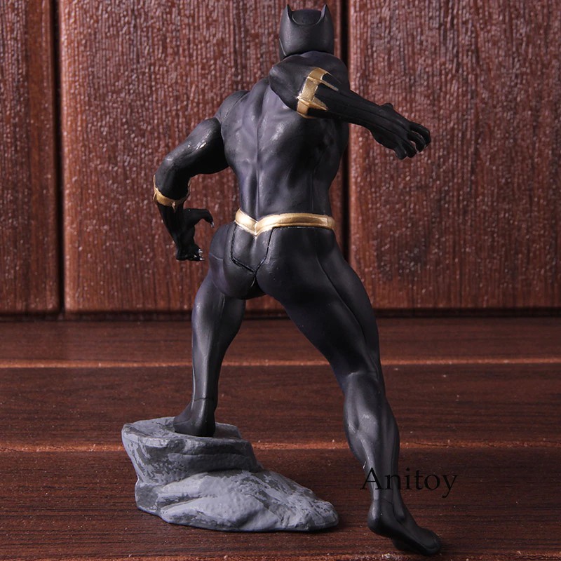 Mô hình hoạt hình nhân vật Black Panther tỉ lệ 1 / 10 bằng PVC