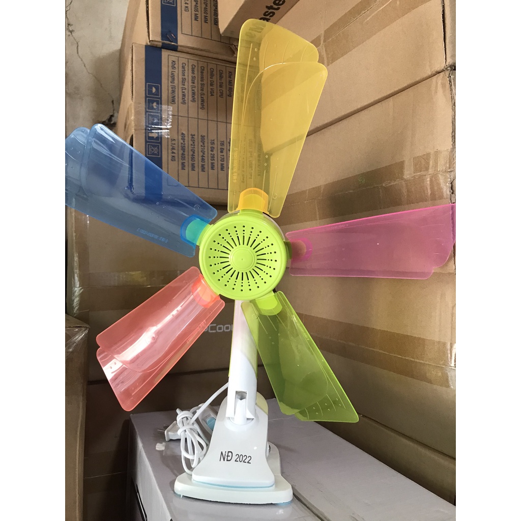 Quạt kẹp điện 220V 5 cánh - 690