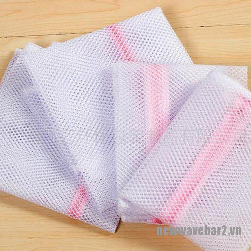 Túi đựng đồ giặt quần áo lót vớ kiểu lưới có khóa kéo 3 kích thước tùy chọn mới tiện lợi dành cho máy giặt