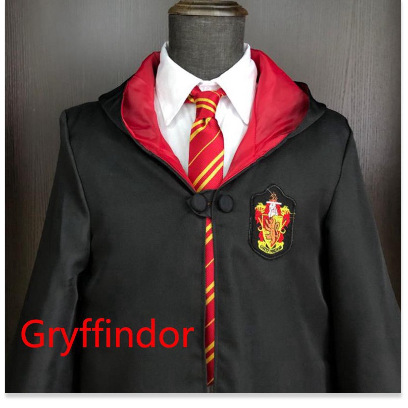 Trang Phục Áo Choàng Ma Thuật Harry Potter kèm cavat