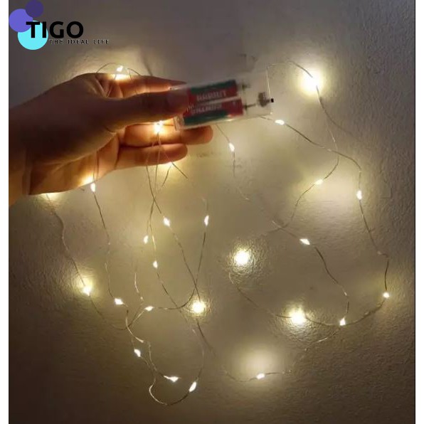 ĐÈN LED ĐOM ĐÓM 2M CHẠY PIN DÙNG CHO TRANG TRÍ - TIGO