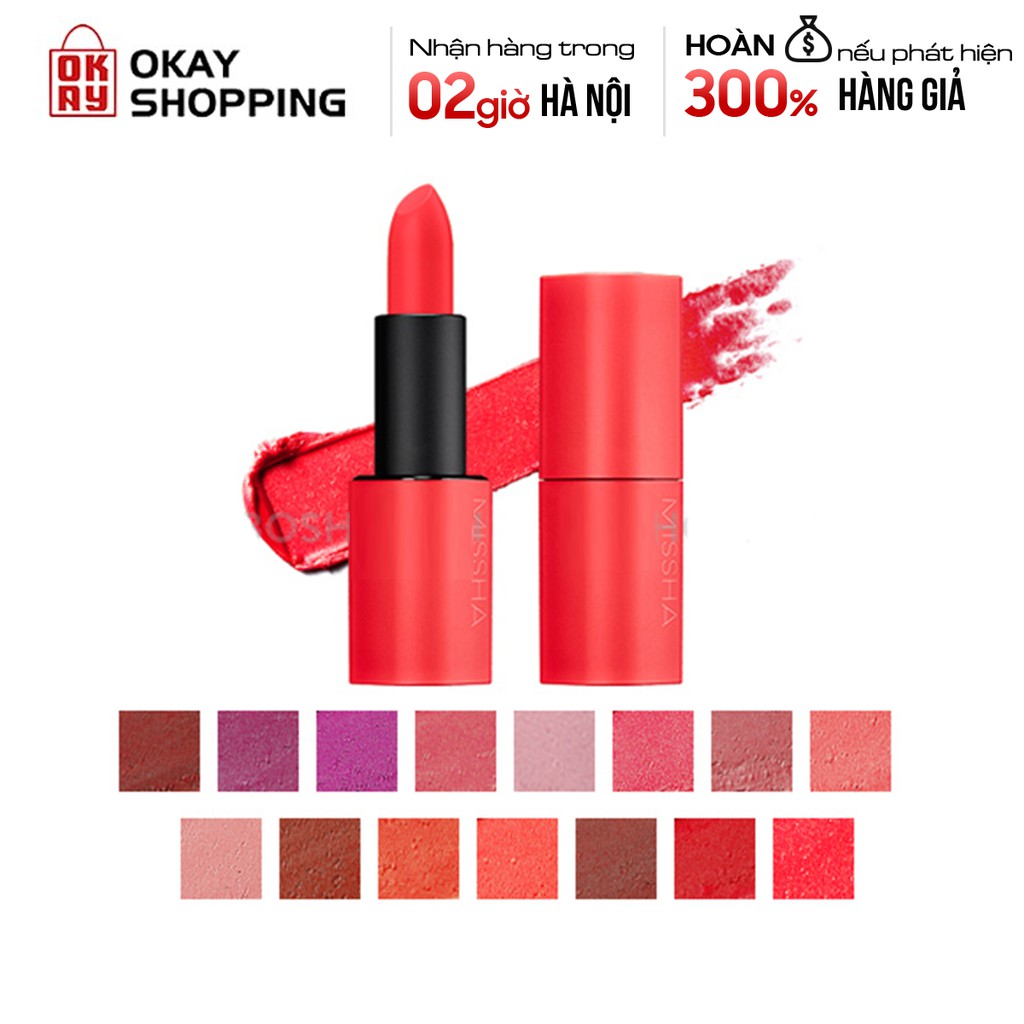 Son lì MISSHA Dare Rouge Velvet Hàn Quốc 3.5g