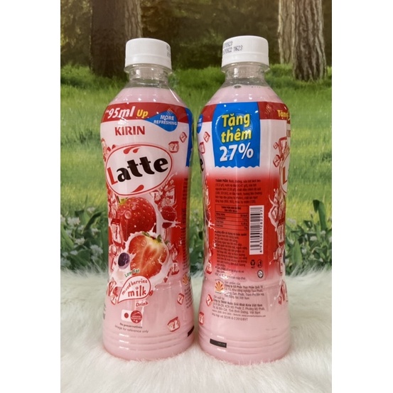 1 Lốc nước Sữa Trái Cây Latte Kirin /6 Chai *440ml