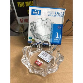 GẠT TÀN THUỐC BẰNG THỦY TINH TRẮNG