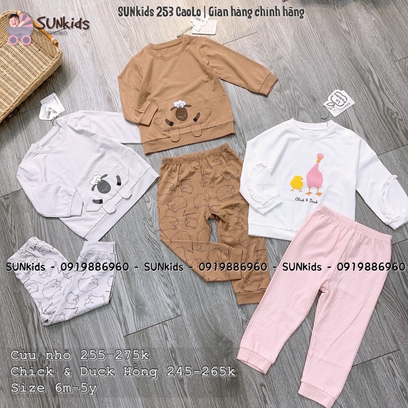 Bộ dài tay thu đông LaPomme mẫu mới nhất 2021