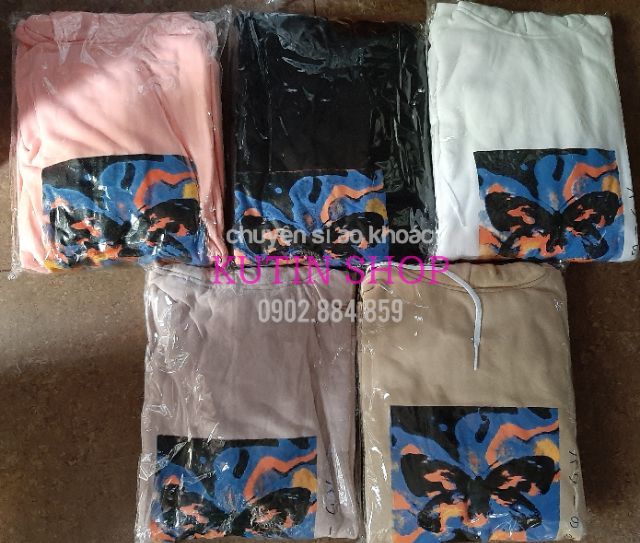 Áo khoác nam nữ nỉ ngoại dây kéo con bướm xinh | BigBuy360 - bigbuy360.vn