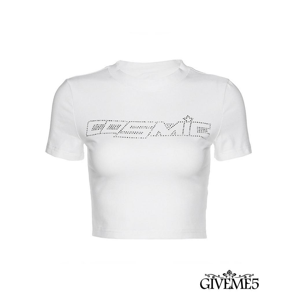 Áo Thun Không Tay In Chữ Gợi Cảm Quyến Rũ Nữ Tính