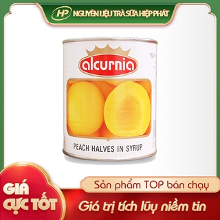 Đào Ngâm Alcurnia 820gr - [GIÒNTƯƠI] - SP010222 - Nguyên liệu trà sữa HIỆP PHÁT