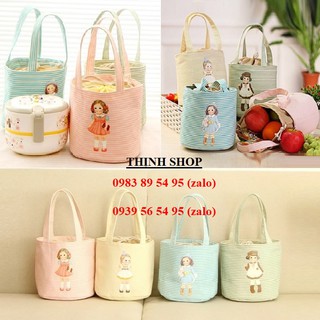 hộp cơm thủy tinh lock&lock - hộp cơm thủy tinh kèm túi