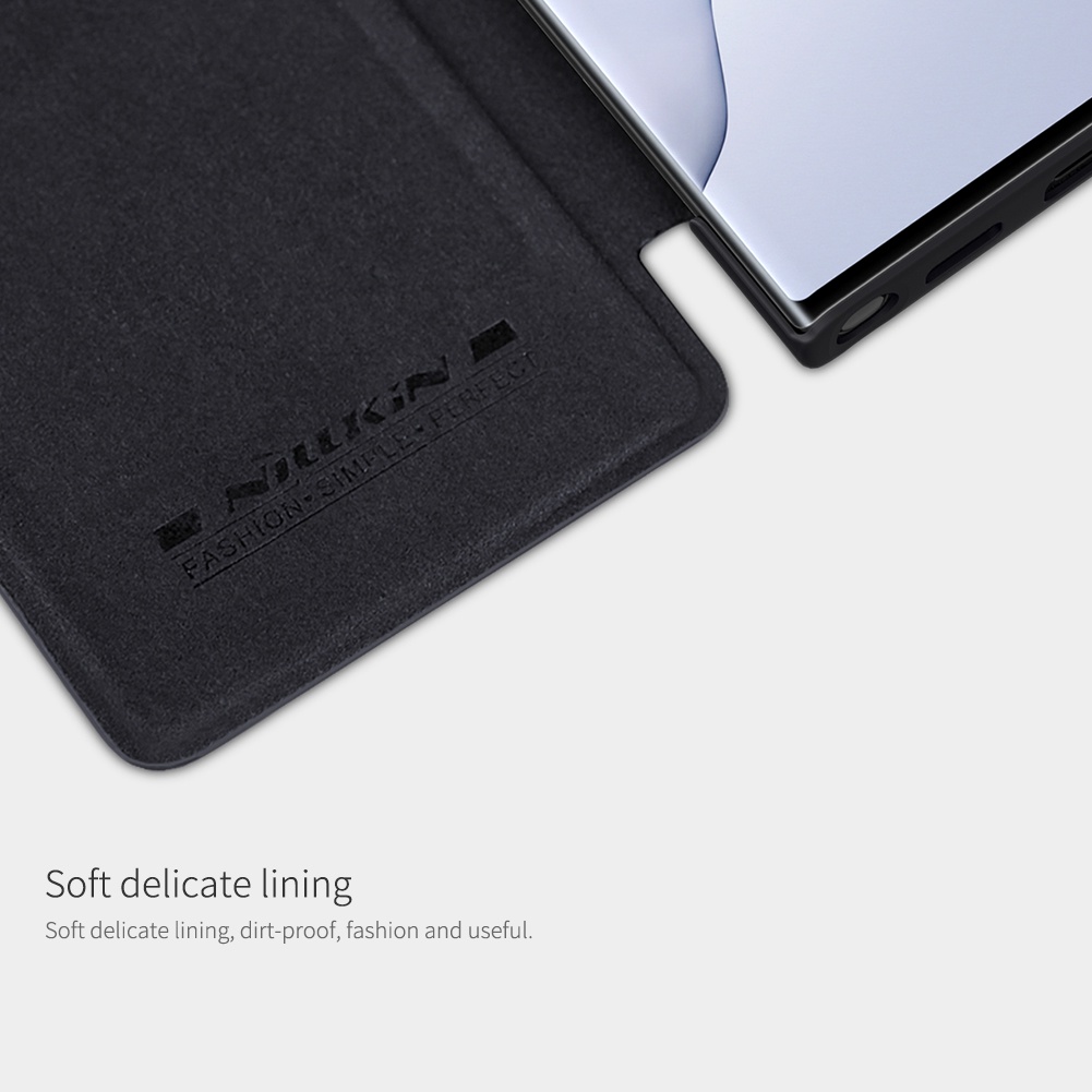 Ốp lưng Samsung Note 20 Ultra Nillkin Qin Ví bỏ túi thẻ Túi da Ốp lưng lật cho Samsung Galaxy Note20 Ultra