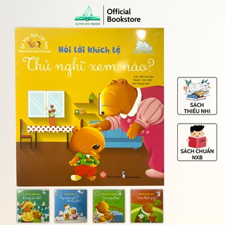 Sách - Bé học nói lời hay cùng con trưởng thành dành cho trẻ em từ 2-8 tuổi (Bộ 5 quyển) - NPH Đinh Tị
