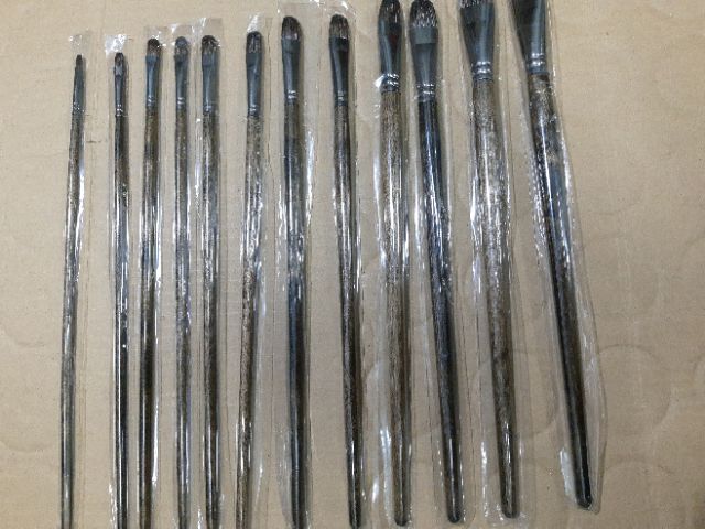 Cọ Vẽ Tranh Sơn Dầu,Acrylic Lông Chồn Bán Lẻ Đủ Size