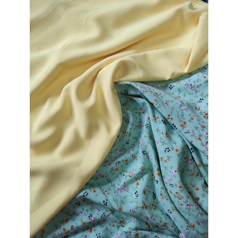 Vải lụa hoa nhí