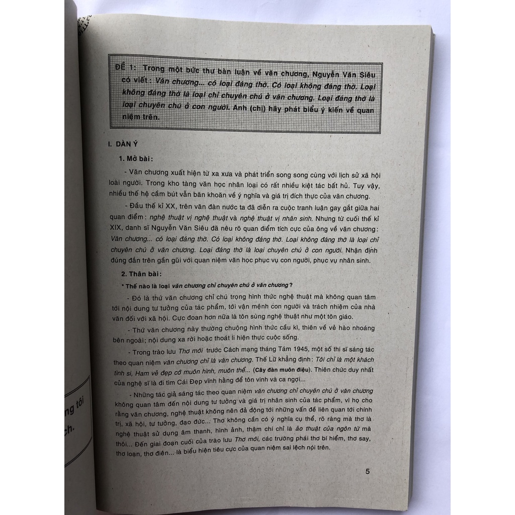 Sách - Những bài làm văn mẫu lớp 12 - Trần Thị Thìn