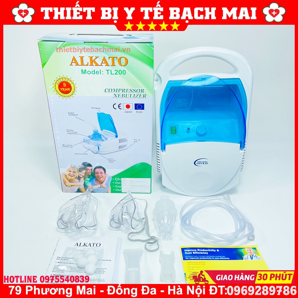 Máy Xông Mũi Họng ALKATO Nhật Bản [Bảo Hành 05 Năm]