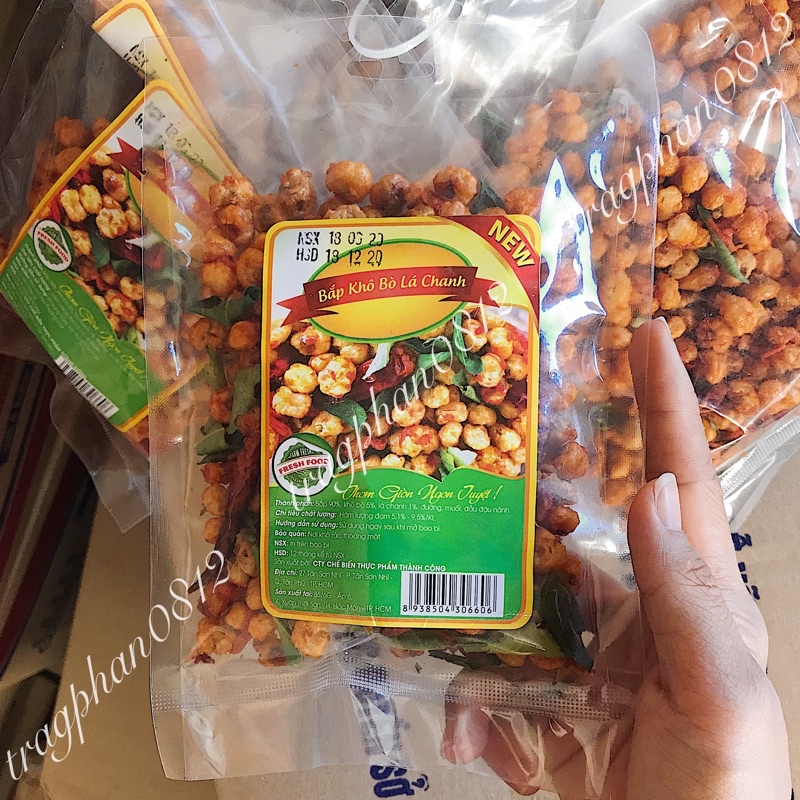 Bắp bò lá chanh (gói 100g)