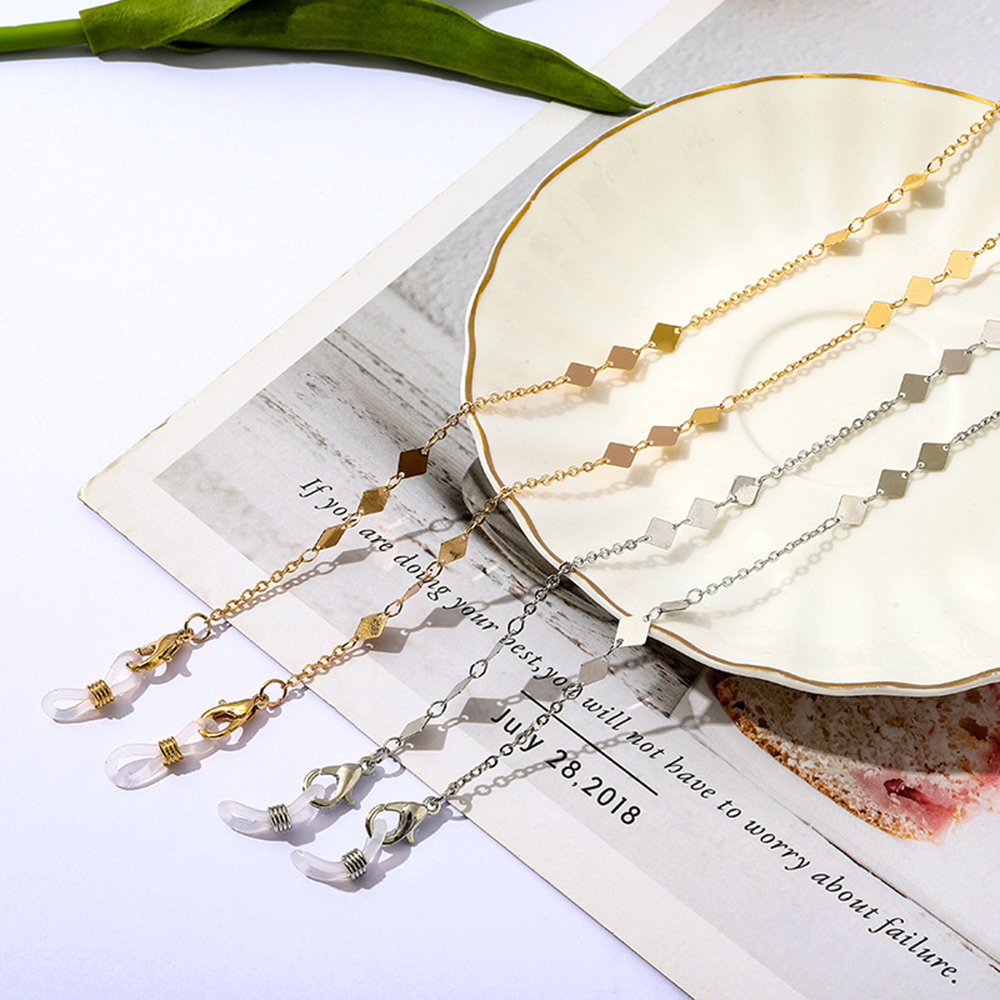 Dây đeo mắt kính chất liệu kim loại nhiều màu sắc thời trang