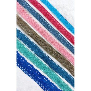 Ren chỉ cotton, nhiều màu ,size từ 6mm đến 2.5cm( 3 mét)