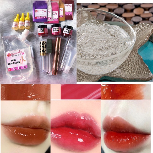 BỘ KIT SON BÓNG - SET BASE GLOSS nguyên liệu Mỹ phẩm handmade | BigBuy360 - bigbuy360.vn