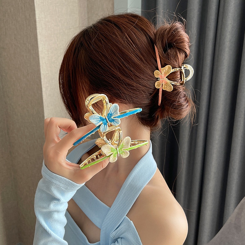 Kẹp tóc Gmai phối bướm thời trang xinh xắn cho nữ