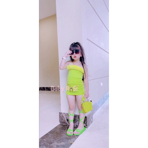 Áo dây lông cho bé