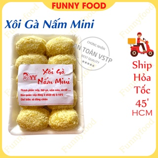 Xôi Gà Nấm Mini – Gà Bó Xôi Chiên 10 Cái – [Ship Hỏa Tốc HCM] – Funnyfood