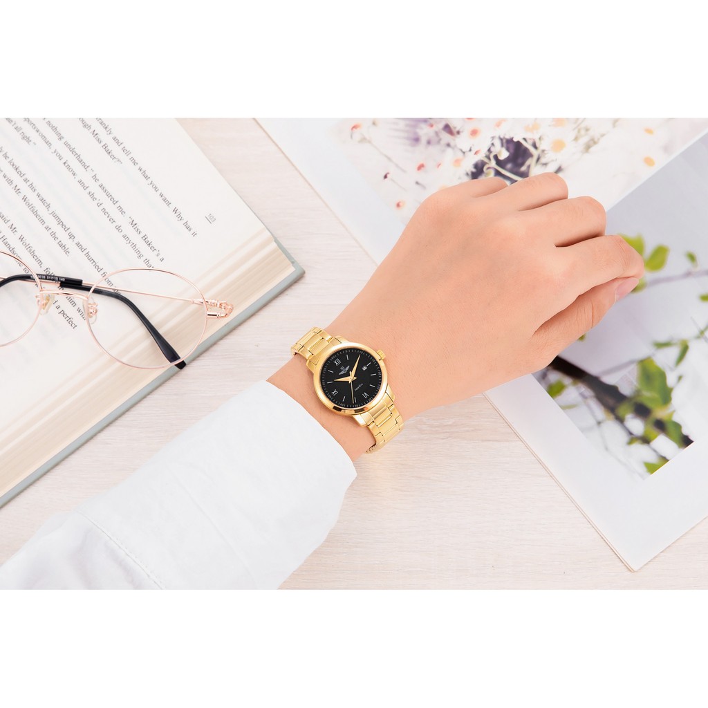 Đồng hồ Nữ dây thép SRWATCH SL3005.1401CV chính hãng bảo hành 1 năm Pin trọn đời