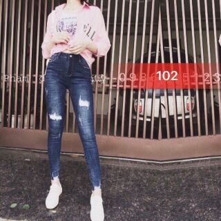 Quần jeans nữ mẫu mới