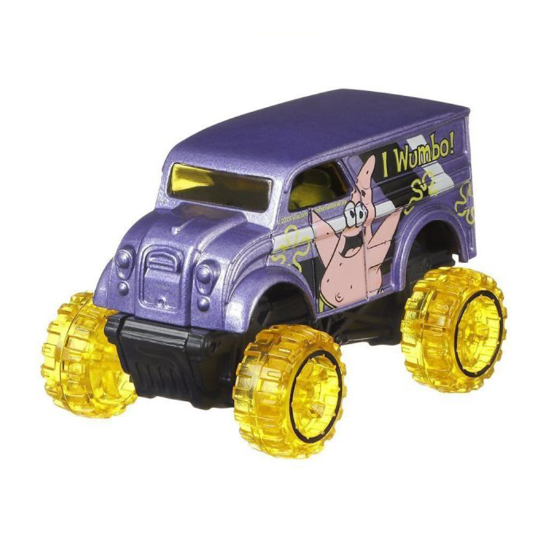 Đồ Chơi Mô Hình HOT WHEELS Siêu Xe Hot Wheels Chủ Đề Spongebob Monster Dairy Delivery GBB36/GDG83