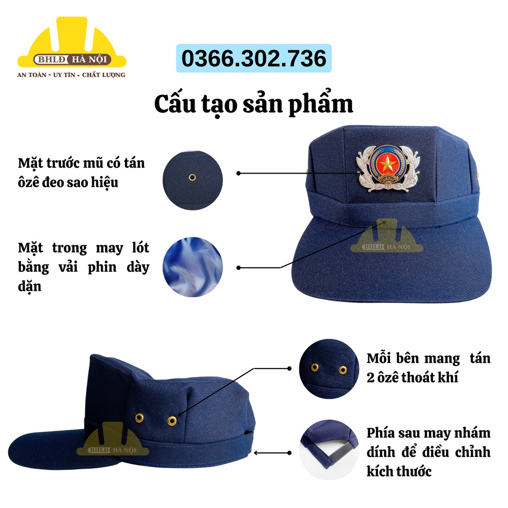 Mũ 3 cạnh bảo vệ