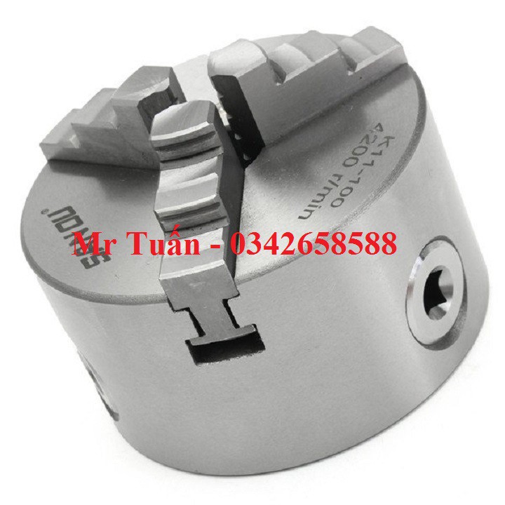 Mâm cặp 3 chấu 100mm K11-100