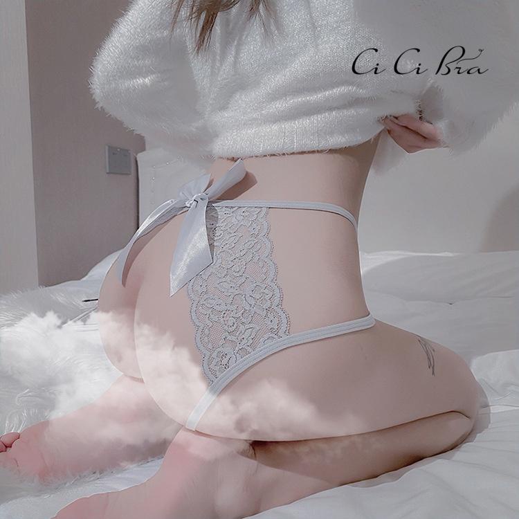 Quần lót ren nơ không đáy gợi cảm sexy mềm mại thoải mái Cici Bra - QL56 | BigBuy360 - bigbuy360.vn