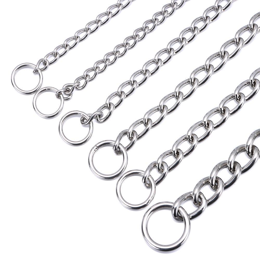 Vòng Cổ Thú Cưng Bằng Thép Không Gỉ Nhiều Kiểu Dáng Chống Mài Mòn Cỡ Vừa Và Lớn