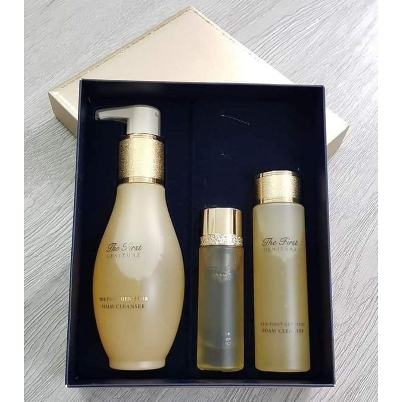 Set sữa rửa mặt the first
