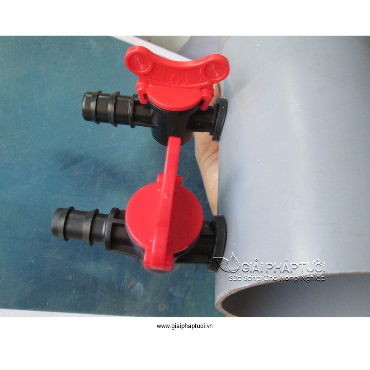 Van khởi thủy 20mm kèm roon loại nhập phụ kiện ống tưới ldpe 20mm dùng cho hệ thống tưới tự động