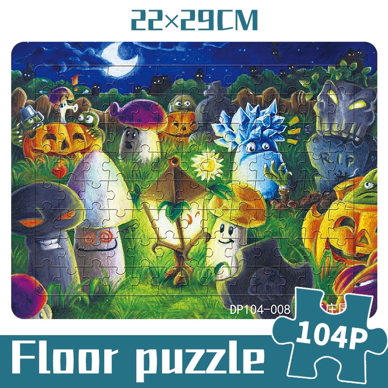 Set đồ chơi 104 mảnh xếp hình Plants vs Zombies