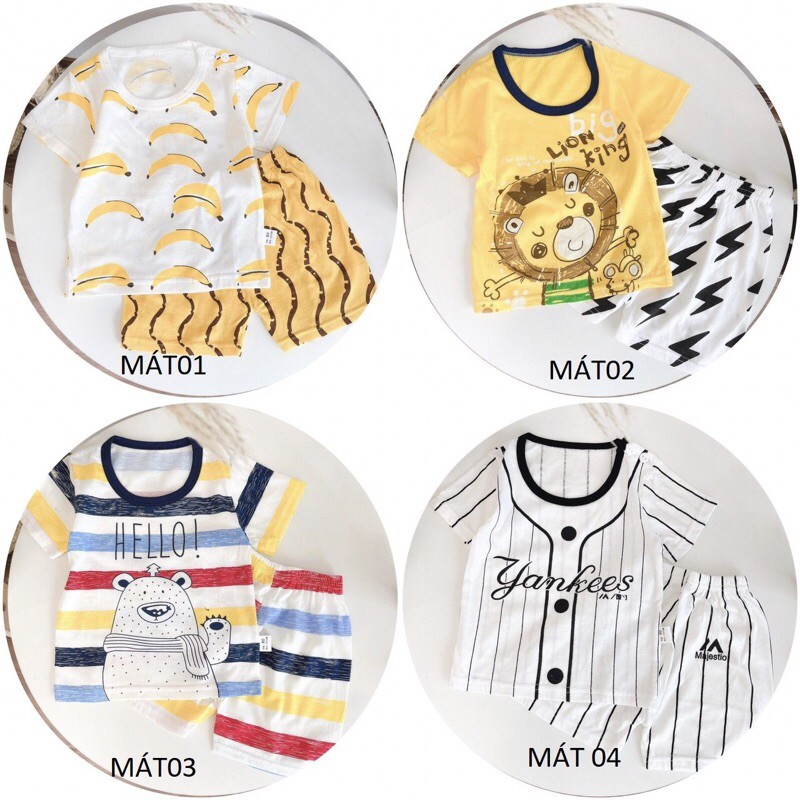 SALE!!! BỘ CHO BÉ 100% COTTON MỀM MÁT HÀNG QUẢNG CHÂU