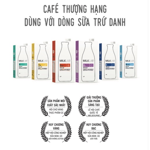 MILKLAB SỮA TƯƠI NGUYÊN KEM VÀ SỮA HẠT CỦA ÚC 1L
