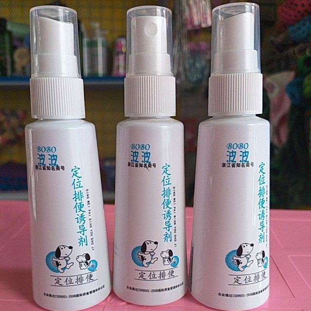 Chai Xịt Bobo Định Vị Nơi Đi Vệ Sinh Cho Chó Mèo Đúng Chỗ 60ml