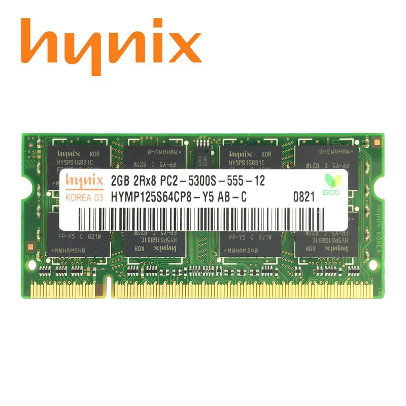Mô Đun Nhớ Laptop Hynix 2gb Pc2-5300S Ddr2-667 200pin Sodimm